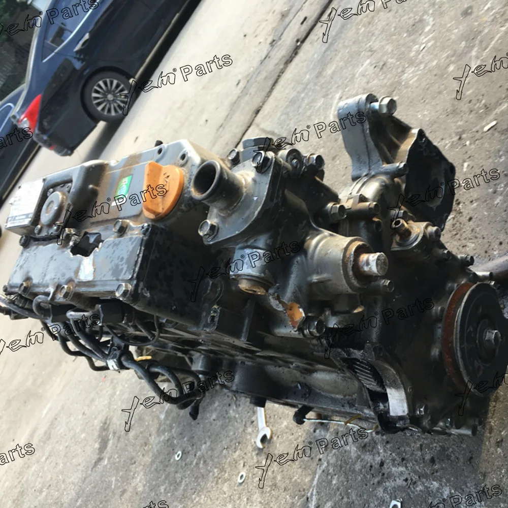 3 Cylinder, 4-Cycle, 3TNV76 Complete Engine Assembly 3TNV76-KHL Liquid Cooled Diesel Engine