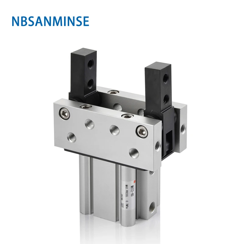 Pneumatic Toggle Type Air Gripper Cylinder MHT2 SMC Type Compress Air Pneumatic Parts 0.1 to 0.6 MPa High Quality NBSANMINSE