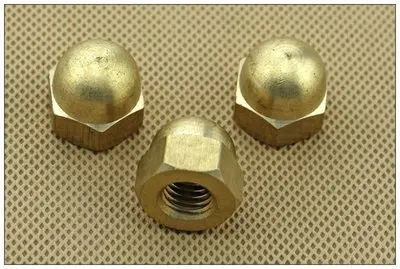 

Acorn Nuts Brass M4 M5 M6 M8 M10 M12 M14 M16 M20 Brass Dome Head Nuts Decorate Nuts Protection Cover Nut DIN1587