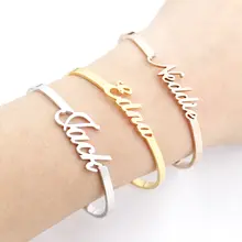 Personalized Nameplate Women's Bracelets #3