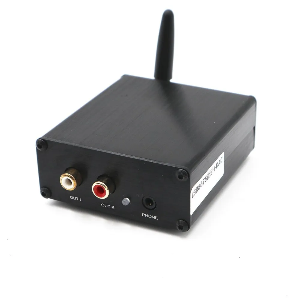 HIFI Portable Car DAC PCM5102 Bluetooth CSR8675 APTX HD Bluetooth 5.0 decoder audio receiver for Active speakers amplifier