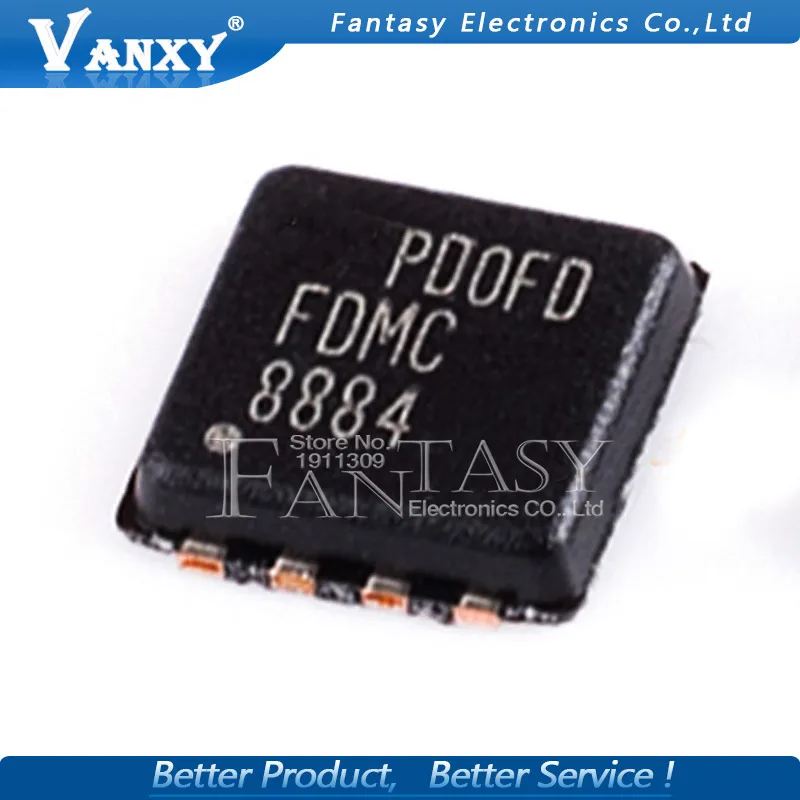 5pcs FDMC8884 QFN-8 FDMC 8884 QFN MOSFET