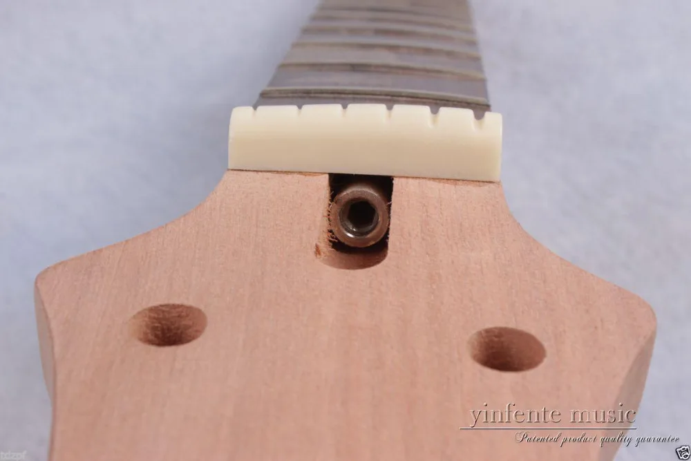 1pcs electric guitar neck solid wood 22 fret 24.75\'\' Truss Rod rose wood #729