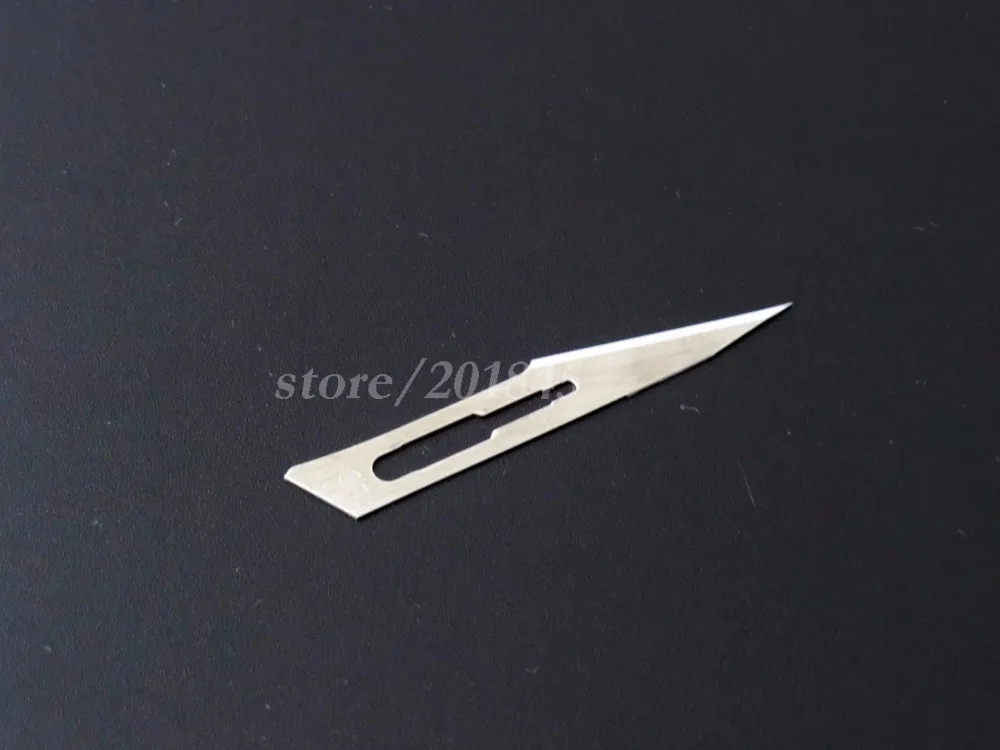 10Pcs/Pack 11# Surgical Knives Blades For 11#  Scalpel Use Carbon Steel To Replace Carving Live Tissue Blade