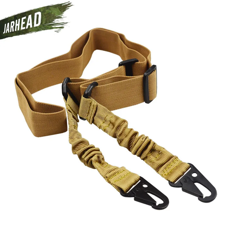 

Tactical Hunting Gun Belt Strap Adjustable 2 Point Rifle Sling Nylon Gun Strap Tactical Airsoft Rifle Sling Outdoor Gun Accesso