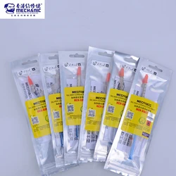 MECHANIC 0.2 0.3 0.4 0.5 0.7 1.0ML 100g Silver Conductive Glue Wire Electrically Paste Adhesive Paint PCB Repair with Needle