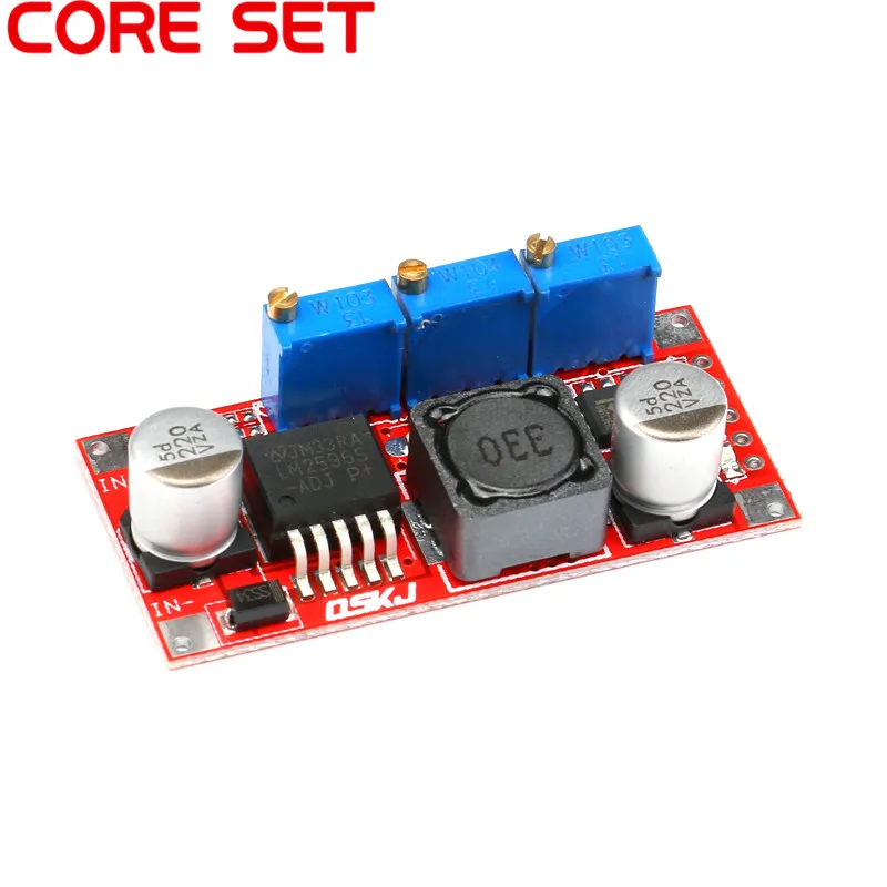 LM2596 DC-DC Step Down CC CV Power Supply Module 7V-35V To 1.25V-30V 3A Adjustable Voltage Regulator Converter LED Driver