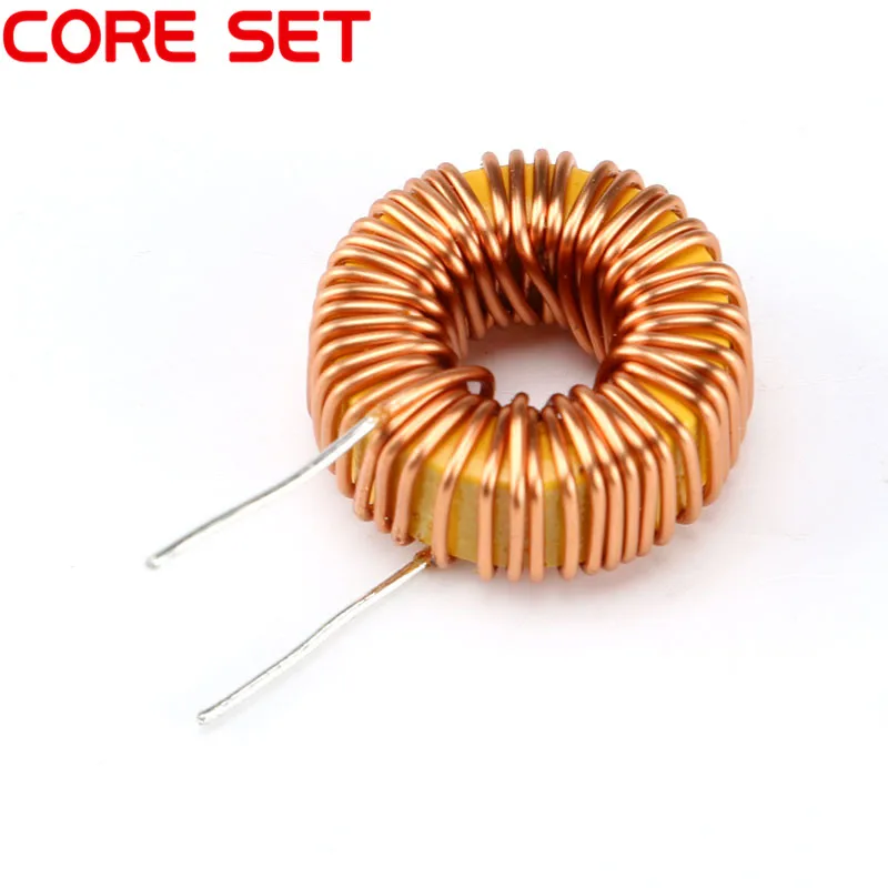 10pcs/lot Naked 100UH 3A Magnetic Induction Coil Toroidal inductor Winding Inductance For LM2596 High Quality