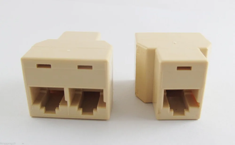1 قطعة 3 طريقة RJ45 CAT5 LAN إيثرنت شبكة الفاصل كابل المقرنة موصل محول
