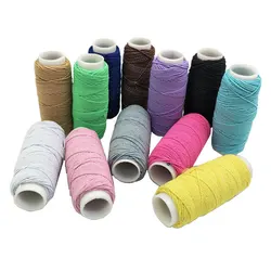 Sewing Line Rope 30m Long/ 1 Roll Colorful Elastic Bands Elastic string wrinkled for dress sewing DIY Accessories AA8514