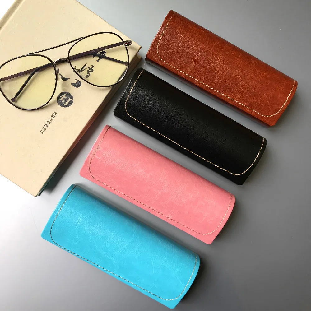 Eagwoo Eyeglasses Box Glasses Case Spectacle Boxes PU Leather Eye Glasses Case High Qualtiy