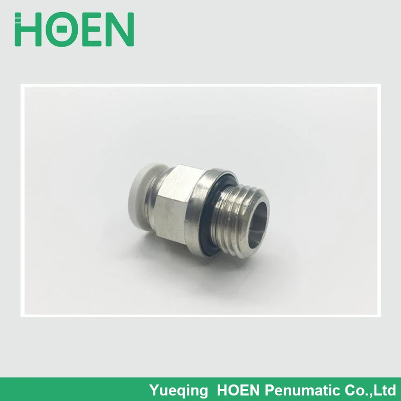 

PC6-G01 PC6-G02 PC6-G03 PC6-G04 Air Fittings BSP Thread Pneumatic Parts Tube Connector for Air Cylinders