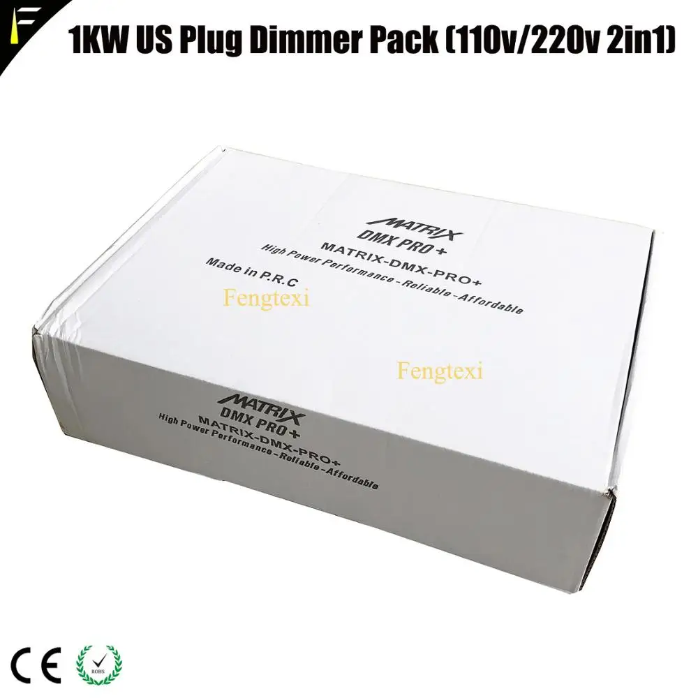 Imagem -06 - Luminárias de Palco com Caixa Dimmer Pack Ficha us 1kw 2em Chs 110v 120v