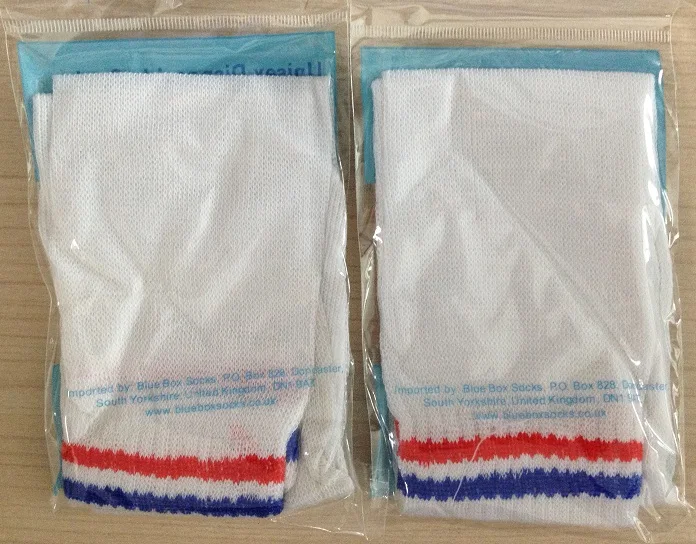 

500 Pairs High Quality Individual Pack Thick Disposable Socks