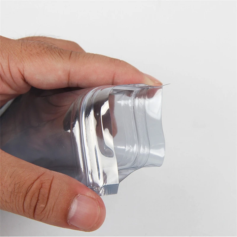 Anti-Static ESD Shielding Bags CPP/PET Composite Double-Sided Coating Faraday Cage Pouches for Hard Drive Motherboard SSD 10PCS