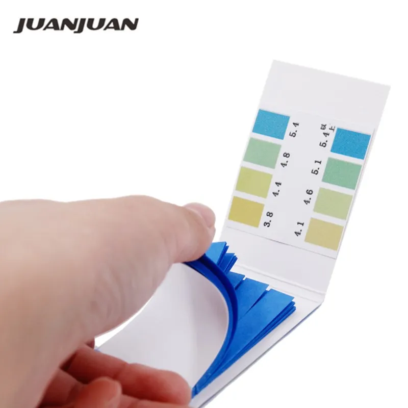 80 Strips PH Acid Range 3.8-5.4 PH paper Water Litmus Alkaline Paper Indicating Test Kit 20%off