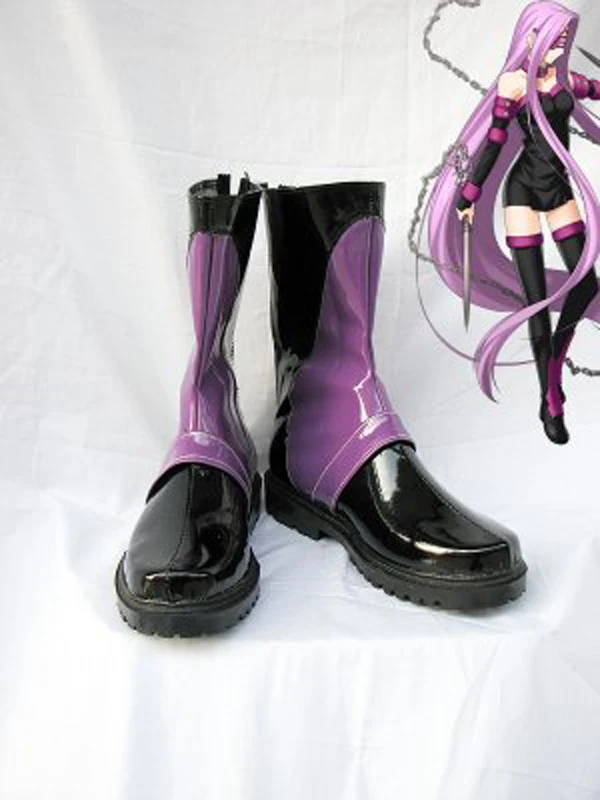 

Fate Stay Night Cosplay Rider Short Cosplay Boots Shoes Anime Party Cosplay Boots Custom Made Women Shoes