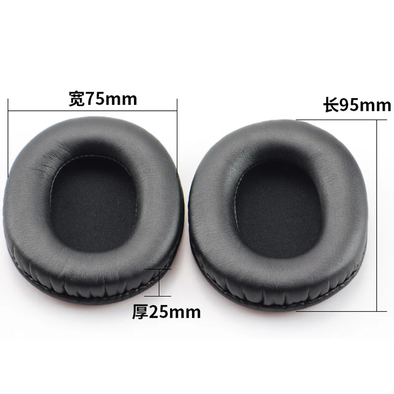 Almohadillas de espuma de repuesto para auriculares, almohadillas para los oídos para Audio-Technica, ATH-M30, ATH-M40x, ATH-M50, ATH-M50s, ATH-M50x, 2 unidades