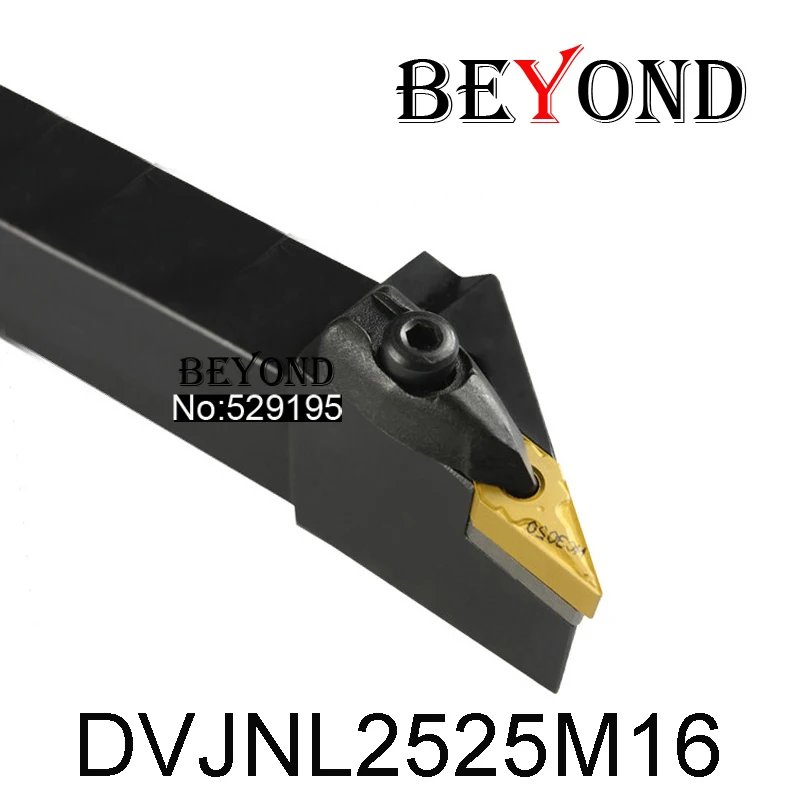 DVJNR2525M16 DVJNL2525M16 DVJNR DVJNL 25mm External Turning Tool Holder CNC Carbide Insert VNMG Boring Bar Lathe Tools Holder