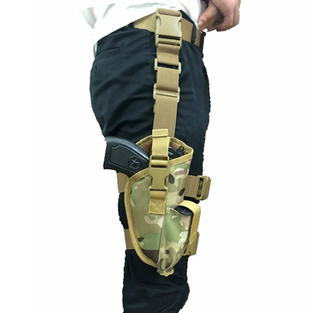 

Tactical Glock Gun Case Airsoft Holster Pistol Drop Leg Holster Thigh Gun Holster Right Hand Bag Hunting Accessories