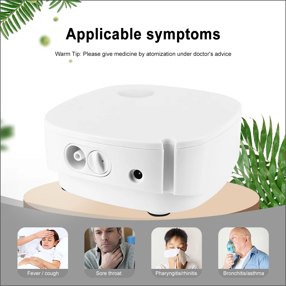 RZ Nebulizer Home Care Children Adult Asthma Inhaler Respirator Humidifier Rechargeable Automizer Inhale Ultrasonic Nebulizer