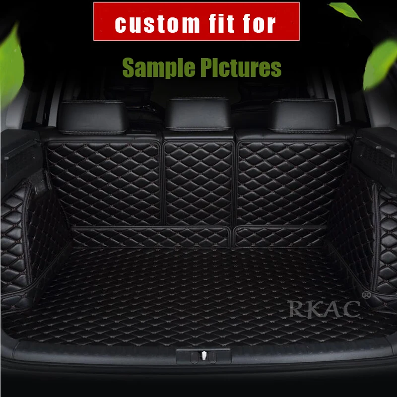 RKAC Custom car mat trunk for Jaguar All Models xf f-pace xjl xe car styling car accessories custom cargo liner