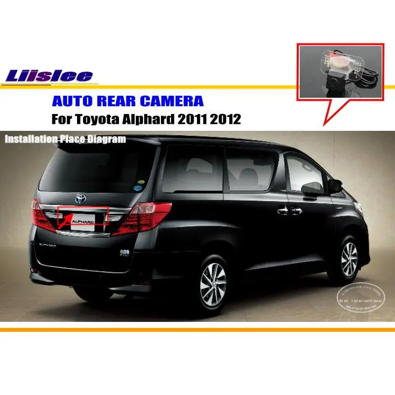 

Для Toyota Alphard 2011 2012 Автомобильная камера заднего вида Автомобильная упаковка для резервного копирования автомобиля HD камера ПЗС комплект аксессуаров