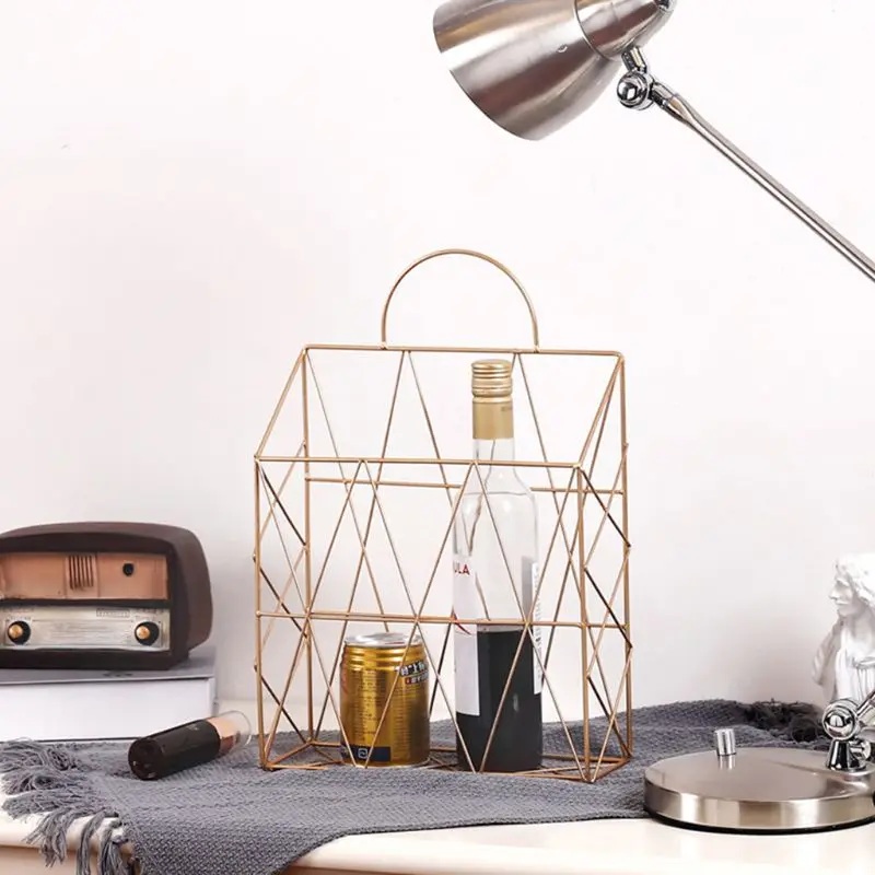 Nordic Style Magazine File Book Rack Desktop Hanging Storage Shelf Office Home Oct-8C