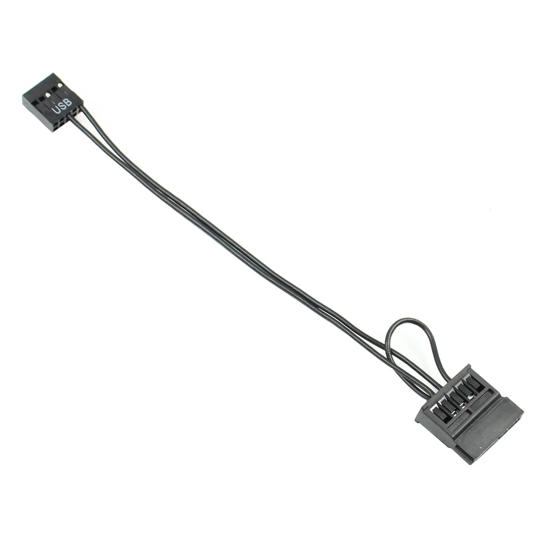 9 Pin USB Adapter to SATA SSD 2.5 Inch SSD Power Supply Cable for ITX Motherboard Main Board Notebook 30CM