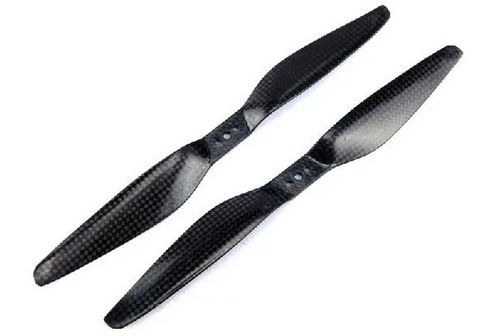 

Free Shipping TOMO Series 12x 5.5 inch 3K Carbon High Efficiency Propeller Set 1255 (one CW, one CCW) for RC Multicopter