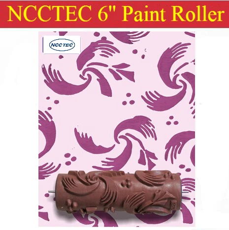 

6'' NCCTEC soft rubber decorator roller FREE shipping | 150mm wall paint roller tools