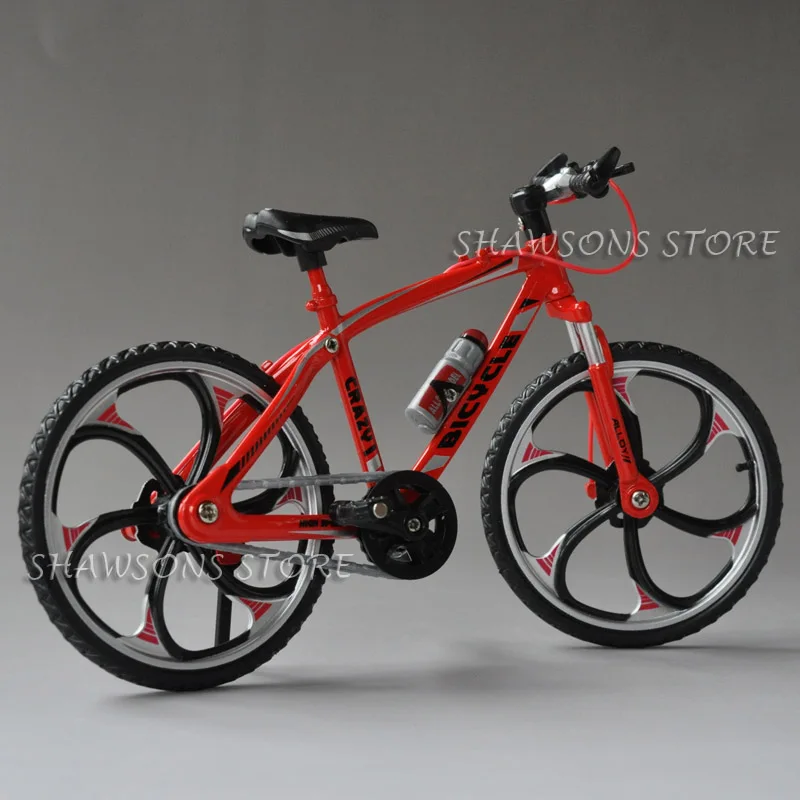 Diecast Metal Bicycle Model Toys 1:10 XC Cross Country MTB Mountain Bike Replica Collection