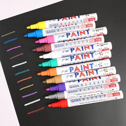 Colourful Waterproof Marker Pen DIY Craft Album Graffiti Pens Permanent Paint Marker Pens For Car Tyre Tire Tread CD Metal Glass