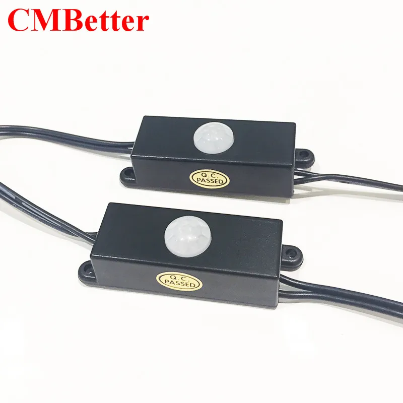 

CMBetter High Sensitivity LED Strip Automatic MINI DC5-24V PIR Infrared Motion Sensor Detector Switch 5A PIR Sensor Module