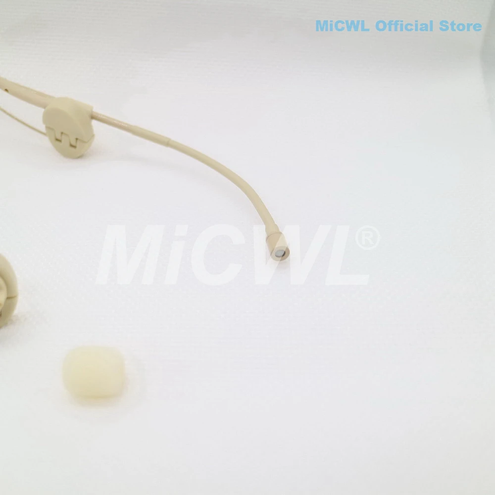 ميكروفون سماعة الرأس Pro C520 لـ AKG Samson TA3F XLR 3Pin ميكروفون لاسلكي قابل للطي MiCWL