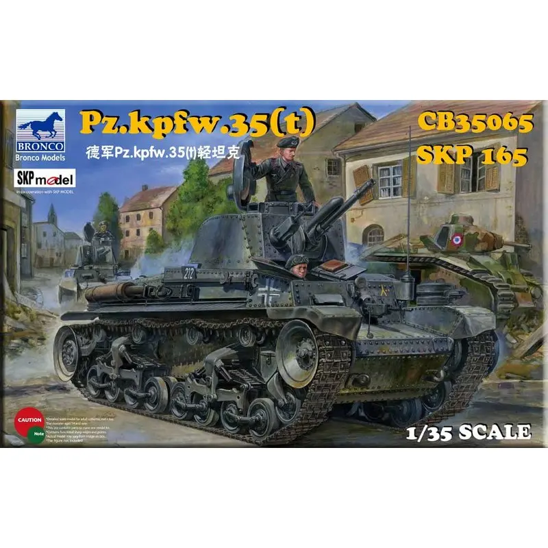 

BRONCO CB35065 1/35 Pz.Kpfw.35 (t) - Scale Model Kit