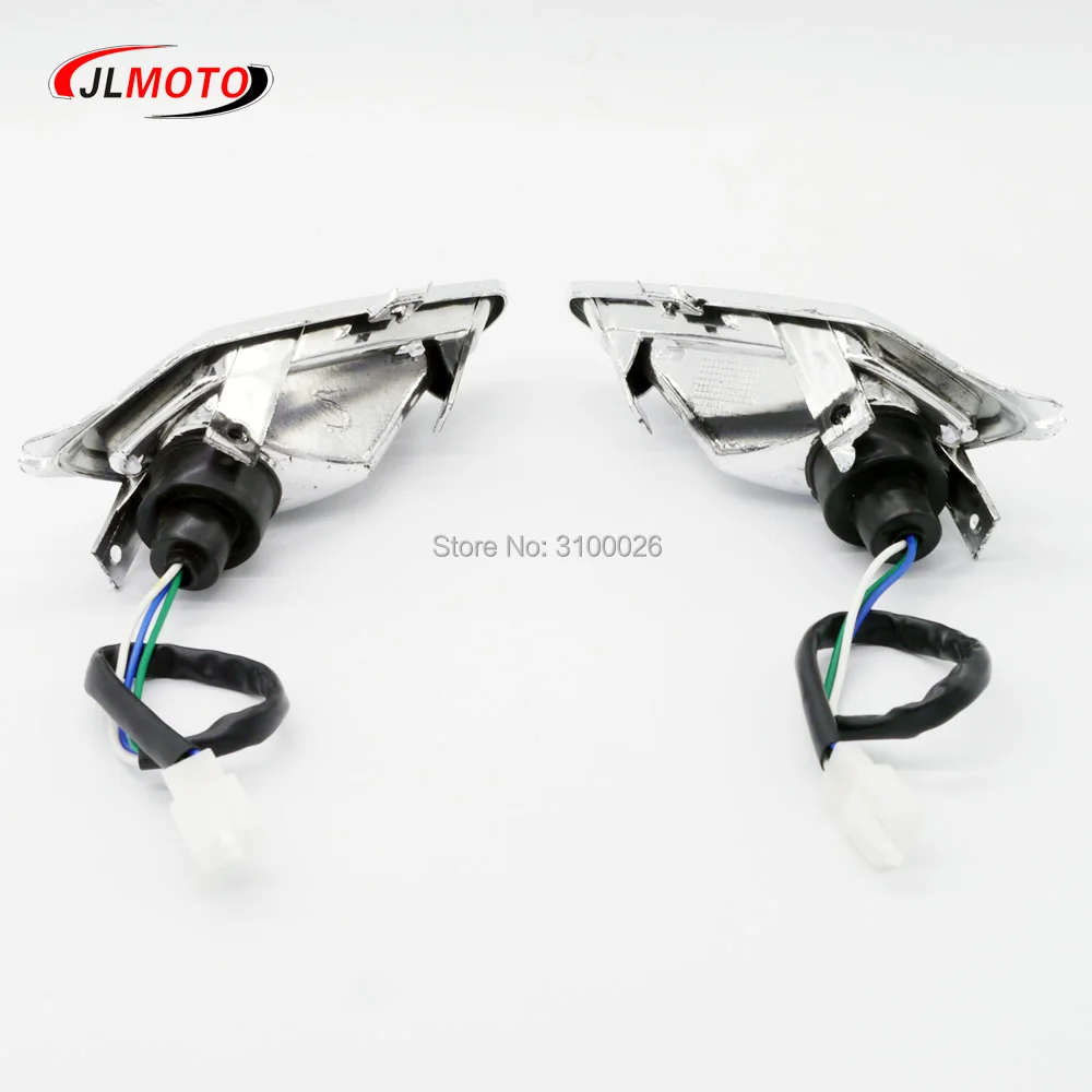 1Pair/2pcs Front Light of Jinling Actionbikes Nirtro 50cc 70cc 110cc 125cc Kids Mini ATV Quad Bike JLA-07-06 S-12 S-14 Parts