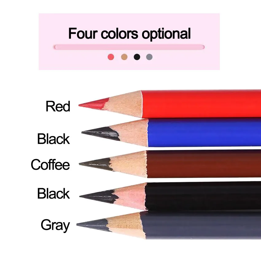 Eyebrow Pencil  Permanent Makeup Embroidery Tattoo Pen for Shaping Positioning Eyebrow Lines Waterproof Makeup Cosmetic Pen