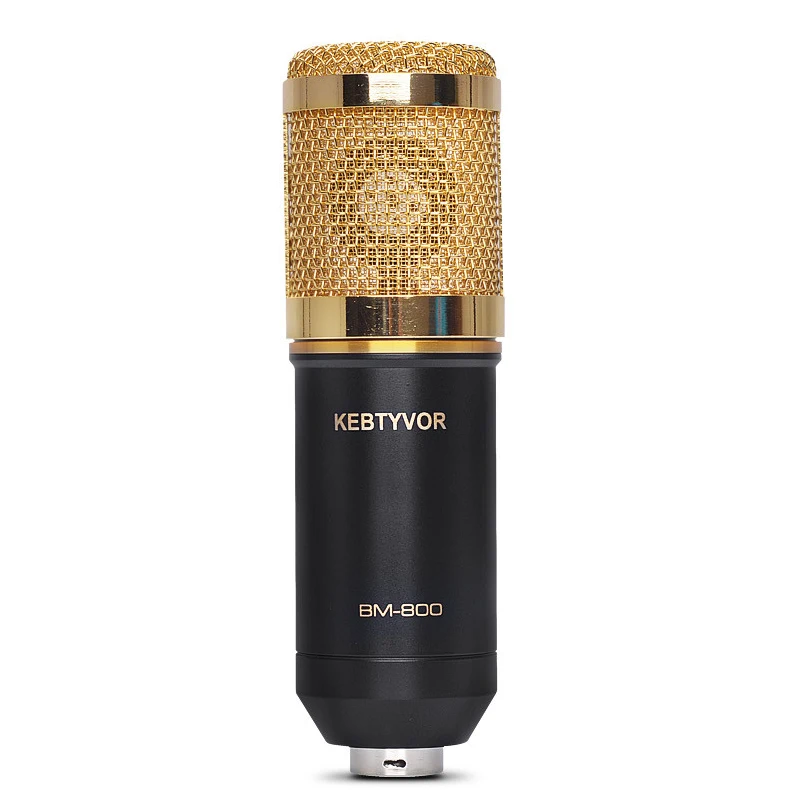 BM - 800 BM800 Professional Condenser Sound Recording Microphone with Shock Mount Sound Studio for Radio Braodcasting Microphone