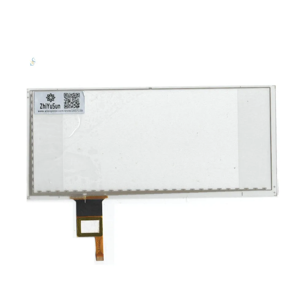 ZhiYuSun Wholesale  226mm*99mm NEW 8inch 6 line For Car DVD touch screen panel 226*99 Sensor glass