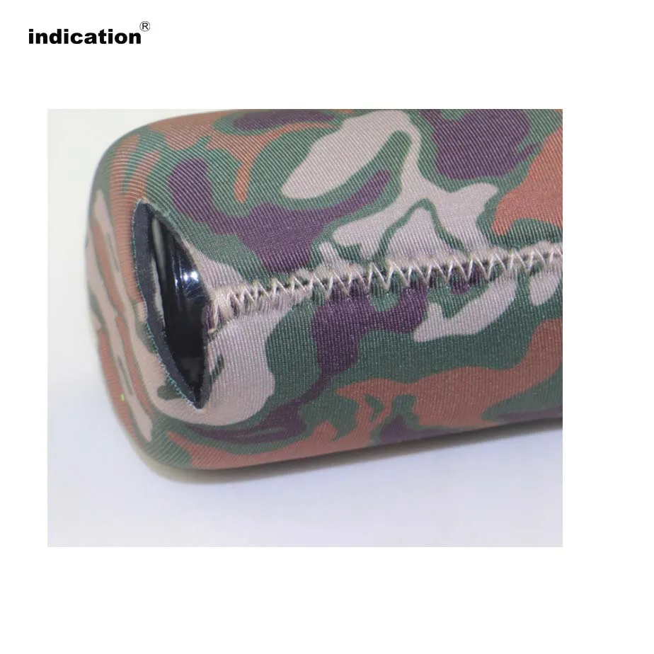 Camouflage Pattern Beer Bottle Holders  With Zipper Neoprene Drink Sleeve Can Or Bottle Holders For Beer Cover 100pcs/lot