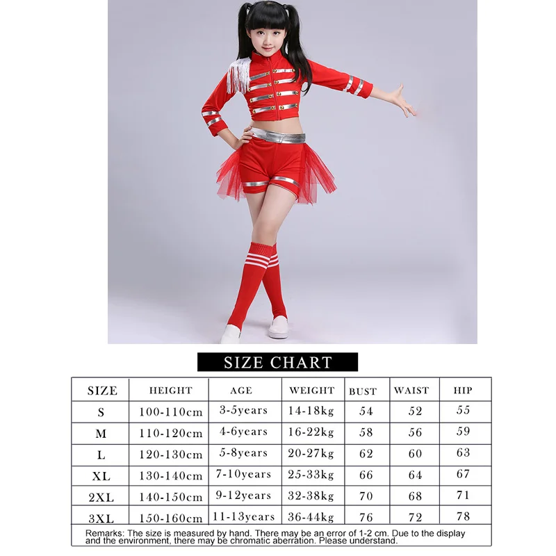 Children Jazz Dance Modern Dance Costume Fashion Kids Latin Ballroom Dancing Dress Stage Show Dresses Jazz Costumes For Girl