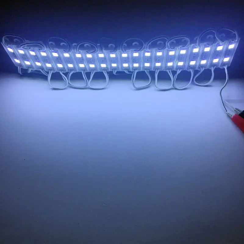 20 sztuk moduł oświetlenia LED 5054 SMD wodoodporny IP66 podświetlenie Led dla oznakowania jaśniejszy niż 5050 3528 Mini modułu led