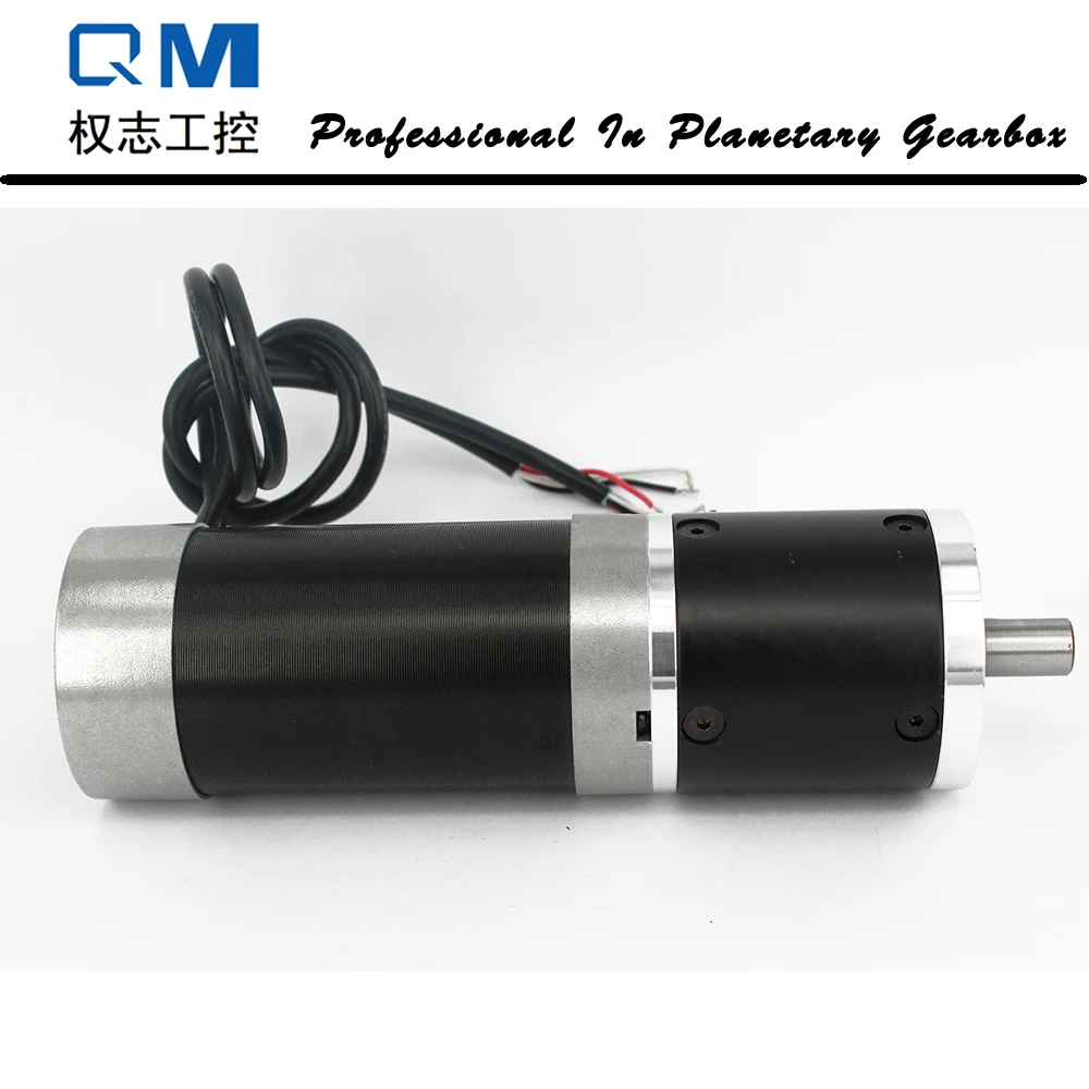 

24V 180W Gear DC Brushless BLDC Motor Planetary Gearbox Reduction Ratio 30:1