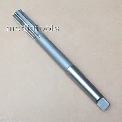 12mm Machine HSS MT1 Morse Taper Shank Milling Reamer H8