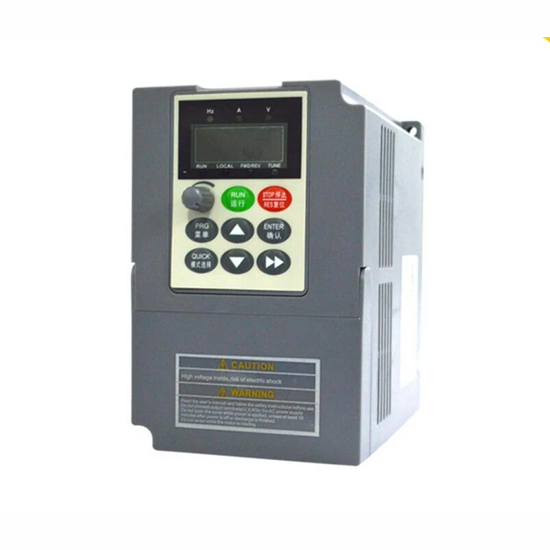 New Universal 1.5KW 2HP VFD Frequency Converter Output 3.8A 3PH 380V 400Hz / 600Hz, VC V/F Control for Weaving Machine