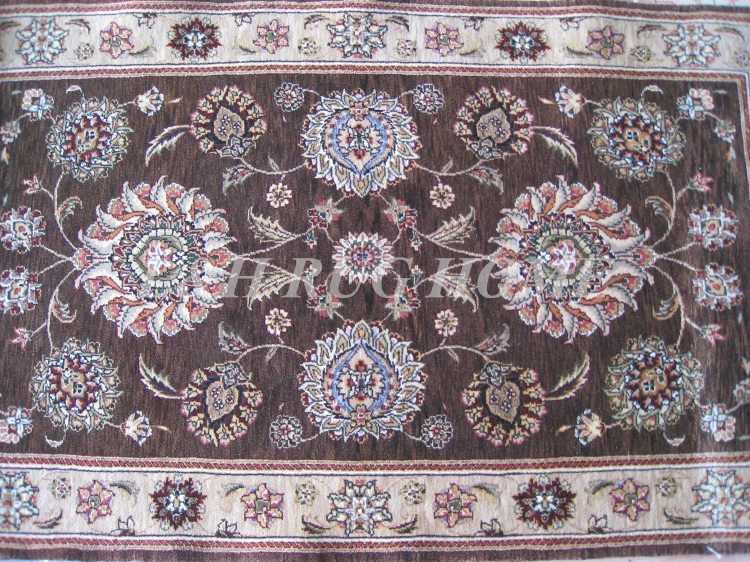 Free shipping 3'X5' 160 Line Persian carpet, Hand knotted persian rug, wool and silk, mixed dyed yarns