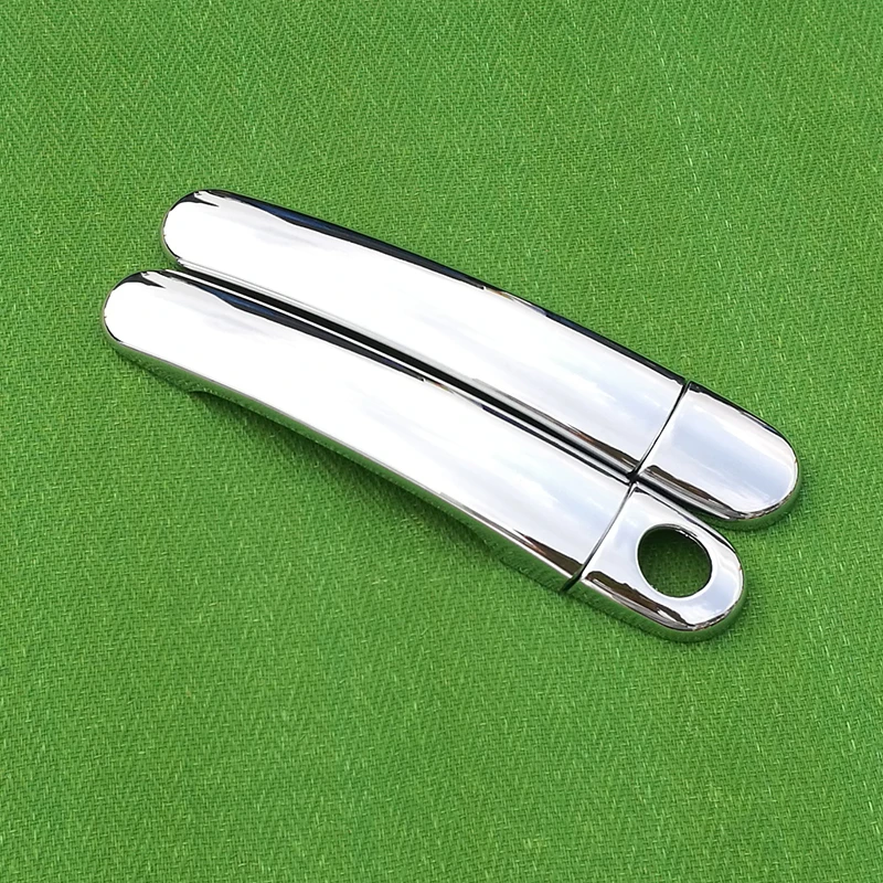 for Seat Leon MK1 1999-2004 1M Luxurious Chrome Handle Cover Trim Set 2000 2001 2002 2003 Car Accessories Stickers Car Styling