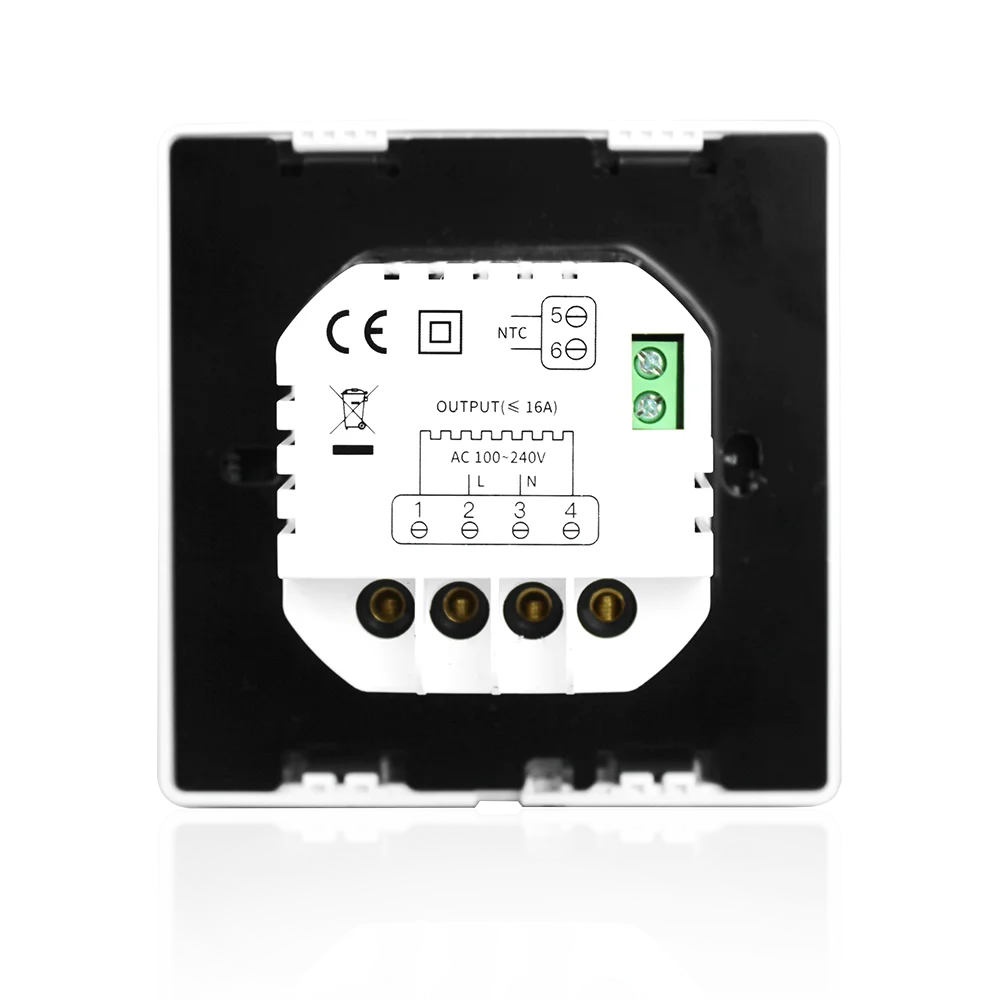 Zemismart Điện Sàn Làm Nóng Bình Giữ Nhiệt Tuya WiFi Alexa Google Điều Khiển Nhà Ấm Ngăn Đá Dưới Nóng Bình Giữ Nhiệt 16A 110V-240V