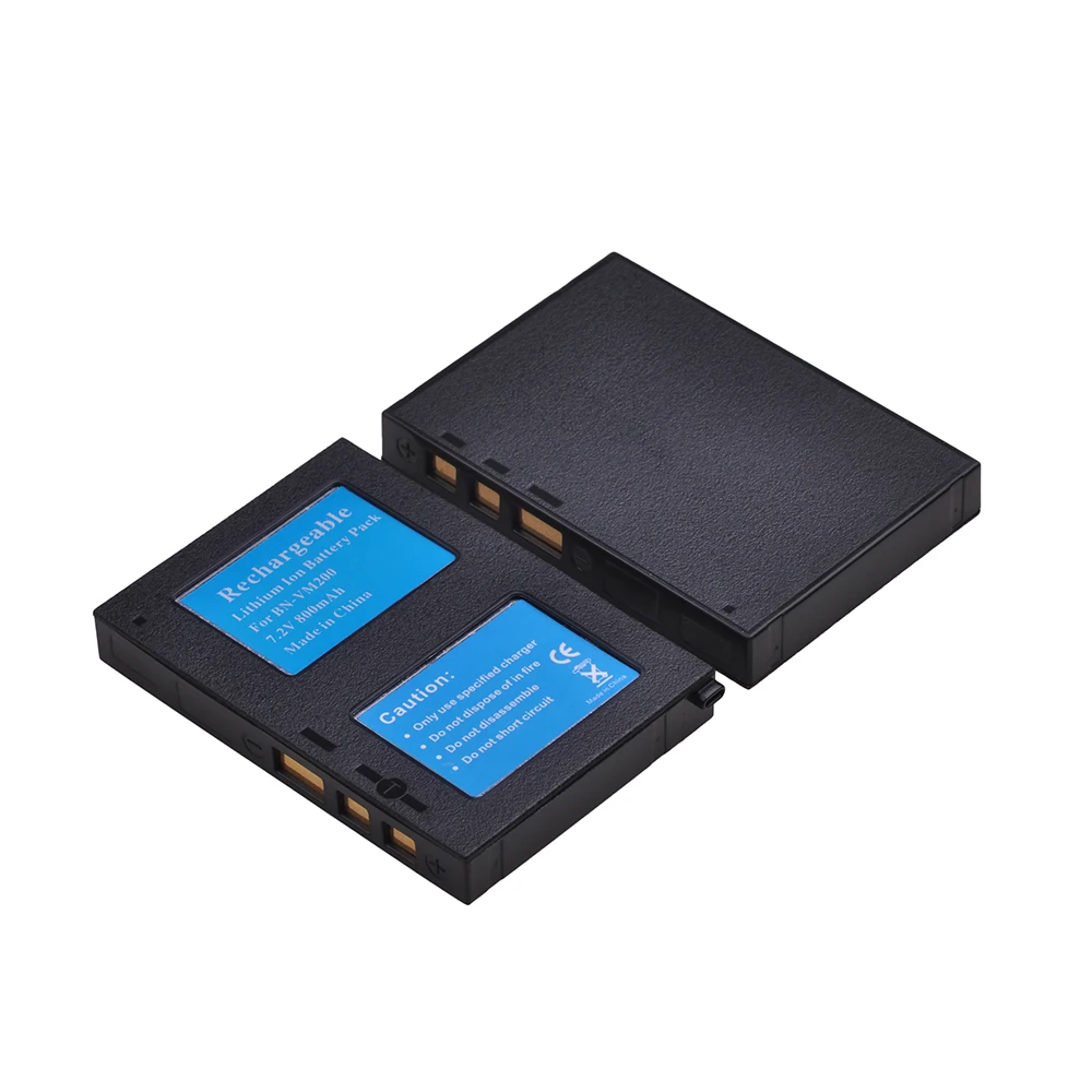 Tectra 1 قطعة BN-VM200 BNVM200 BN VM200 بطارية ل JVC GZ-MC100 GZ-MC100EK GZ-MC100EX GZ-MC100US GZ-MC200 GZ-MC500 البطارية